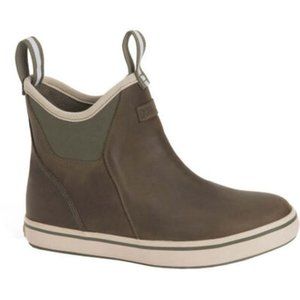 Women's Leather 6 in Ankle Deck Boot Size W7